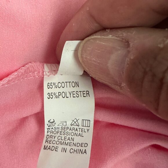 Pink Two-Piece Lounge Set With Elastic Waist Shorts & Ruched Top - Picture 4 of 7